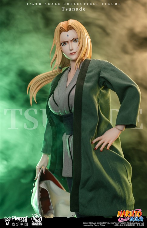 Rockettoys Tsunade 29cm/11.4In 1/6Th Scale Collectible Action Figure Anime Model