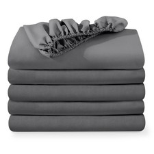 Bare Home 1800 Ultra-Soft 5 Pack Fitted Sheets