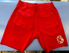 Billionaire Boys Club BBC Men  s Red Cotton Shorts 2xl. Xxl. Preowned.
