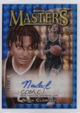 2023 Topps Finest Masters Blue Geometric Refractor 24/99 Noah Clowney Auto 1b30