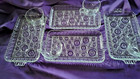 Anchor Hocking Vintage Serva Snack 8 Piece Set Colonial Lady Mid Century 1950s — photo 2