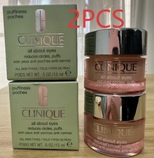 2x Clinique All About Eyes Anti-Puffiness Anti-Dark Circles Eyes 15ml uk