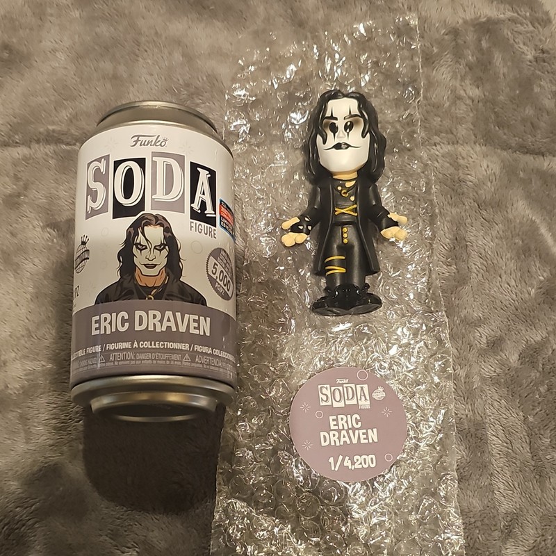 Funko Soda The Crow Eric Draven Vinyl Figure Limited Edition 5000 pcs