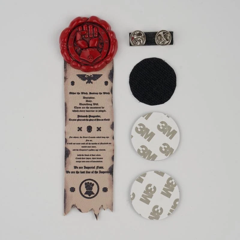 1-4x Grimdark Premium Warhammer 40k Sellos de Pureza Magnéticos o Pin Cosplay Decoración - Imagen 3 de 4