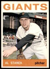 1964 TOPPS AL STANEK 99 EXMT RC BASEBALL SAN FRANCISCO GIANTS