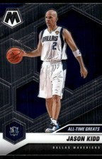 Jason Kidd 2020-21 Panini Mosaic #294 Mavericks NBA READ FREE SHIP AutographDen