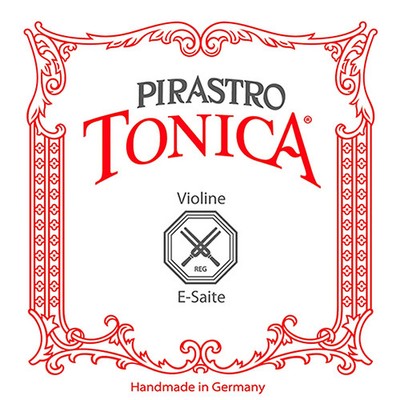 Pirastro Tonica Violin E String 3412 Size Silvery Steel Medium Ball End