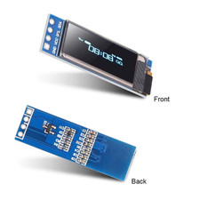 I2C OLED Display Module 0.91 Inch I2C SSD1306 OLED Display Module White / BLUE I