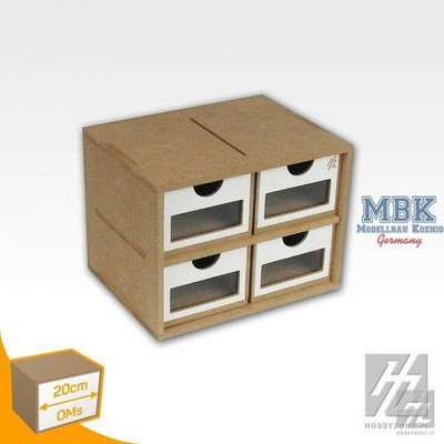 Hobby Zone HZOMS01A Drawers Module x4  --> A26 --