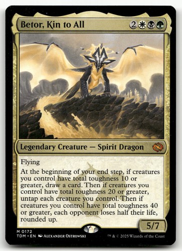 Betor, Kin to All #172 Tarkir: Dragonstorm Mythic Rare