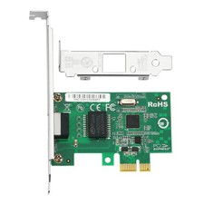 PCIe Network Card, 1Gb Ethernet Network Adapter, PCI Express X1, 10/100/1000M...