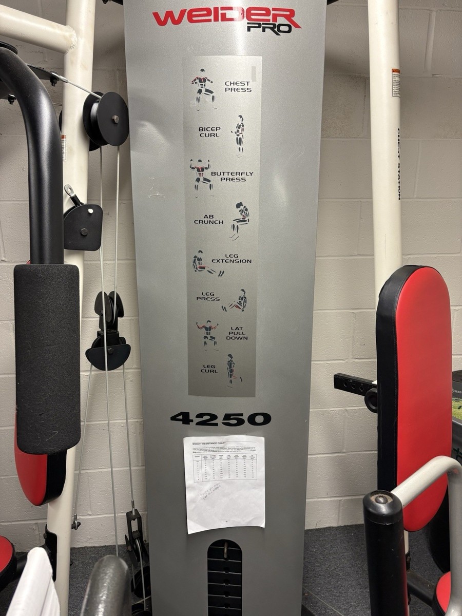 Weider Pro 4250 Home Gym Multiple Stations | eBay