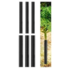 Tree Trunk Protection 6 Pack Flexible Sizes for Shrubs and Small Trees