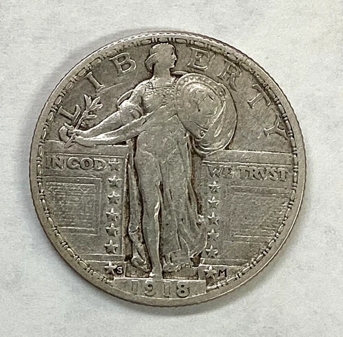 1918-S Standing Liberty Quarter