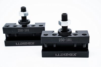 2PCS SETS Quick Change Turning and Facing Holder 250-101 for Lathe Tool Post ...