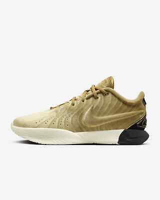 FZ7884-700 Nike LeBron 21 Metallic Gold Coconut Milk