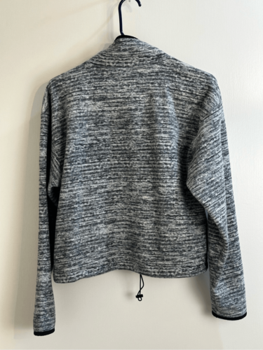 PINK quarter zip Size M jacket gray/black - Picture 4 of 6