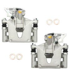 2x Rear Left Right Brake Calipers W Braket For Jaguar X-type 2002 2003-2005 2x Rear Left Right Brake Calipers W Braket For Jaguar X-type 2002 2003-2005