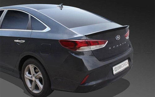 Painted Trunk Lip Spoiler for Hyundai Sonata 2018~2019 (4 Paint Options) - Picture 7 of 15