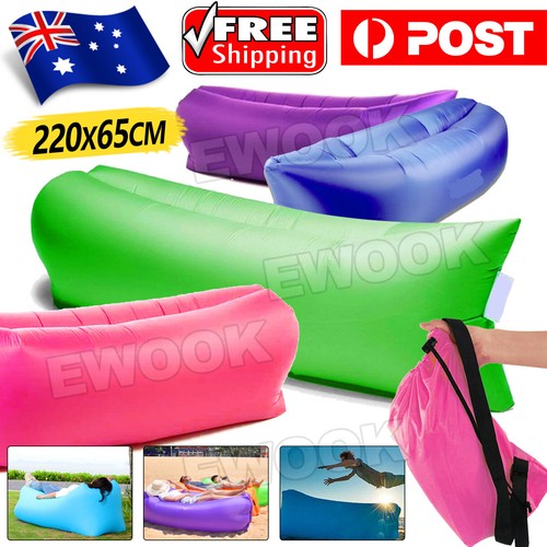 Mountview Air Bag Sofa Bed Fast Inflatable Lounge Sleeping Camping Hiking Lay AU - Picture 1 of 13