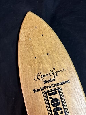 70's LOGAN EARTH SKI Bruce Logan モデル Vintage 70's Logan Earth Ski Skateboard w Wheels Trucks