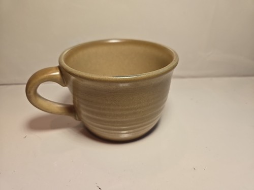 Pfaltzgraff Folk Art Coffee Tea Cup Mug Blue Tan USA Stoneware - Picture 4 of 6