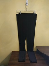 Black Crushed Velvet Leggings