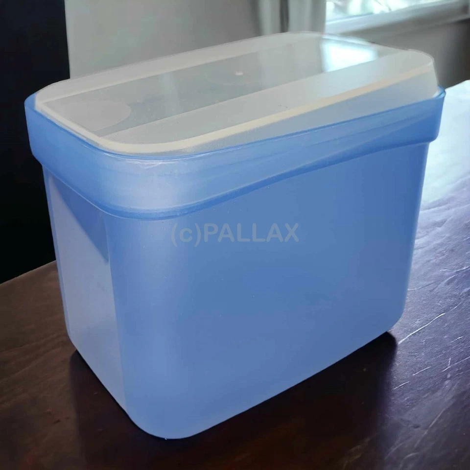 TUPPERWARE A41 SWING-BOX 1,0 L BLAU VORRATSDOSE