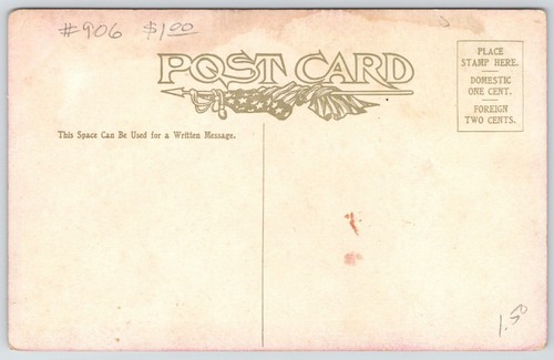 Topeka Kansas~State Capitol~Sunflower~Seal~Poem~c1910 Haffner Williamson PC - Picture 2 of 2