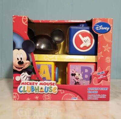 Disney Mickey Mouse Clubhouse Activity Story Blocks 12M+ Disney Junior NEW