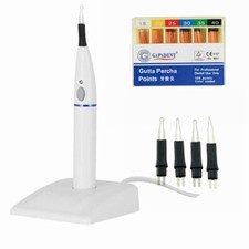 1Set Dental Cordless Gutta Percha Tooth Gum Cutter Endo Gutta Cutter with 4 Tips