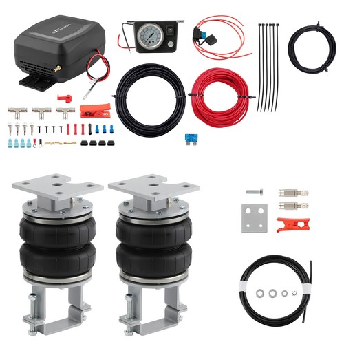 Rear Air Leaf Spring Bag Helper Compressor Kit For Ford Ranger PX PX2 PX3 2012-
