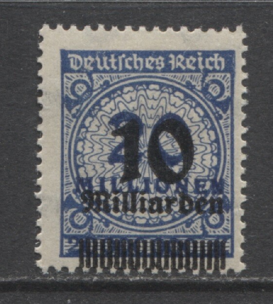 Germany 1923   short set inflation issues used, $ 260.00