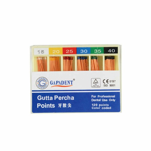 Dental 0.02/0.04/0.06 Endodontic Absorbent Points Gutta Percha Taper GAPADENT - Picture 8 of 118