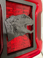 T-Rex Full Head in 3D for Jeep Led Version JK/JKU/JL Rear Tail Light Covers