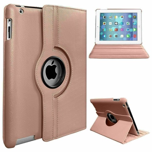 Rotate PU Leather Case for iPad 5/6 iPad 10.2 7/8/9 Gen Air 123 Mini Pro 11/10.5 - Picture 36 of 38
