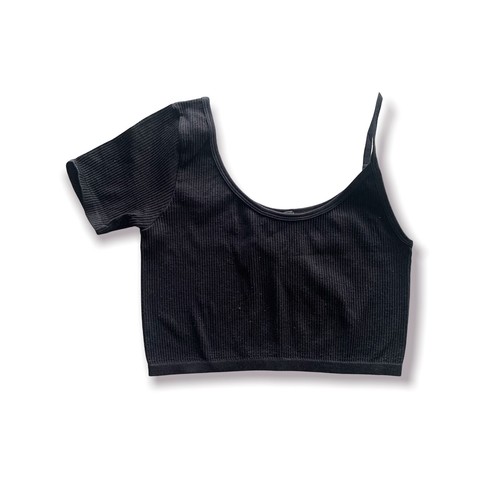 Cropped Stretch Ribbed NWT | eBay