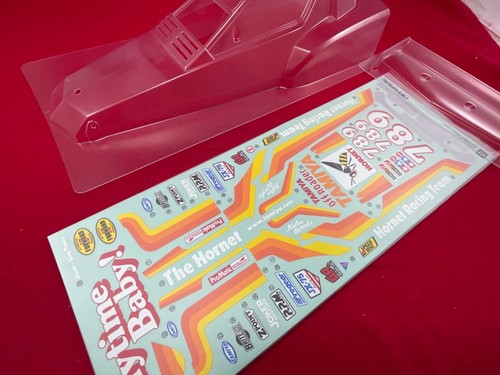 TAMIYA HORNET BODY + WING / DECALS CLEAR LEXAN STICKERS UNPAINTED - Picture 2 of 4