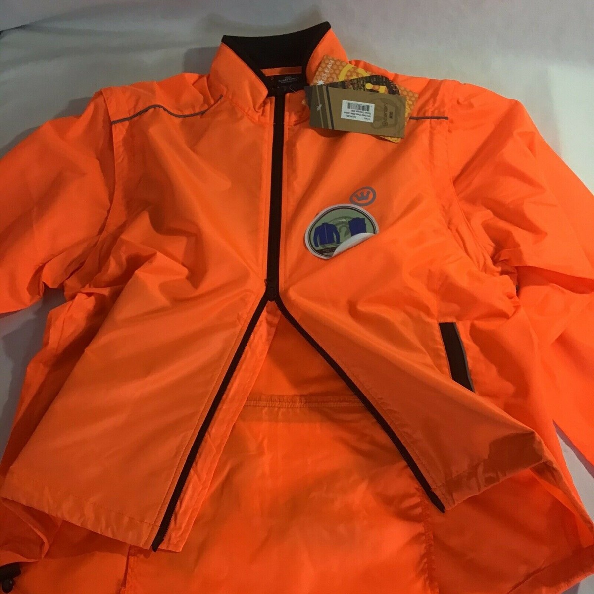 Giacca Canari Solar Flare Elite Uomo – Arancione Solare, Taglia M – Nuova Con Etichette