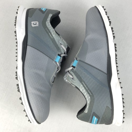 FootJoy Pro SL Shoes Men’s 10.5 W Gray Spikeless Golf Shoes 53855 IntelliShield - Picture 9 of 12