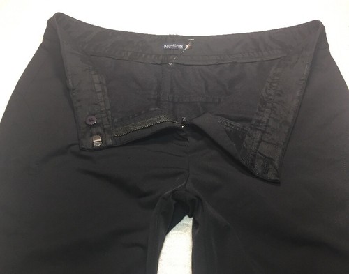 Pantalones COLECCIÓN MAGASCHONI TALLA 6 Negros Elastizados Ajustados Informales Peso Ligero - Imagen 3 de 7