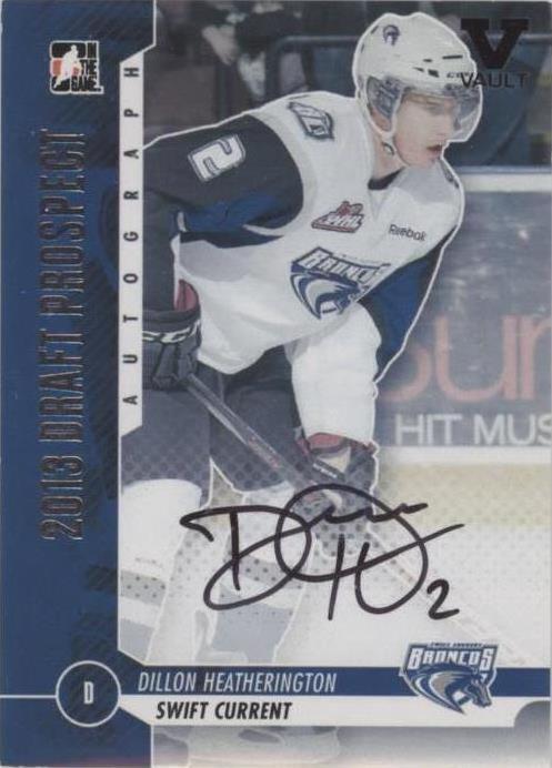 2013 In the Game Draft Prospects - Dillon Heatherington #A-DH2 - 1 of 1
