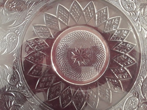 DUNCAN MILLER Clear Candlewick Service Platter ~ Rolled Edge 13.25" - Picture 5 of 6