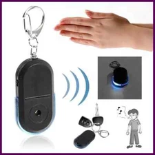 Portable car key finder anti-lost key finder smart find locator keychain whistle