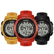 Men's Electronic Watch Sports Outdoor Watch Waterproof Multifunctional LED Watch