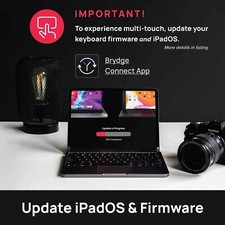 BRYDGE 12.9 Pro+ Wireless Keyboard with Track...
