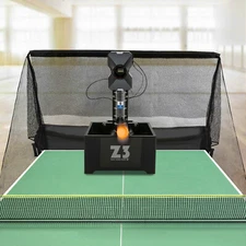Automatic Training Table Tennis Ping Pong Ball Pitching Machine W/ 100*Balls+Net
