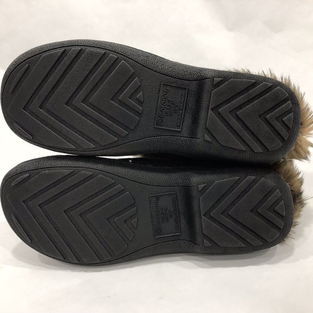 isotoner ankle slippers