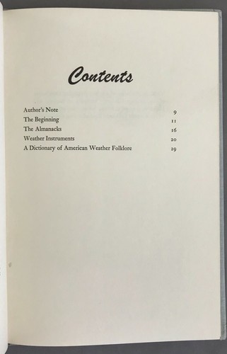 Eric Sloane Folklore of American Weather Hawthorn Books 1963 - Picture 4 of 12