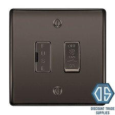 BG Nexus Metal Black Nickel Switches & Sockets Full Range Free P&P